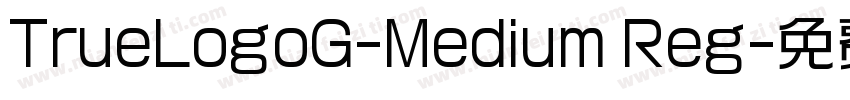 TrueLogoG-Medium Reg字体转换